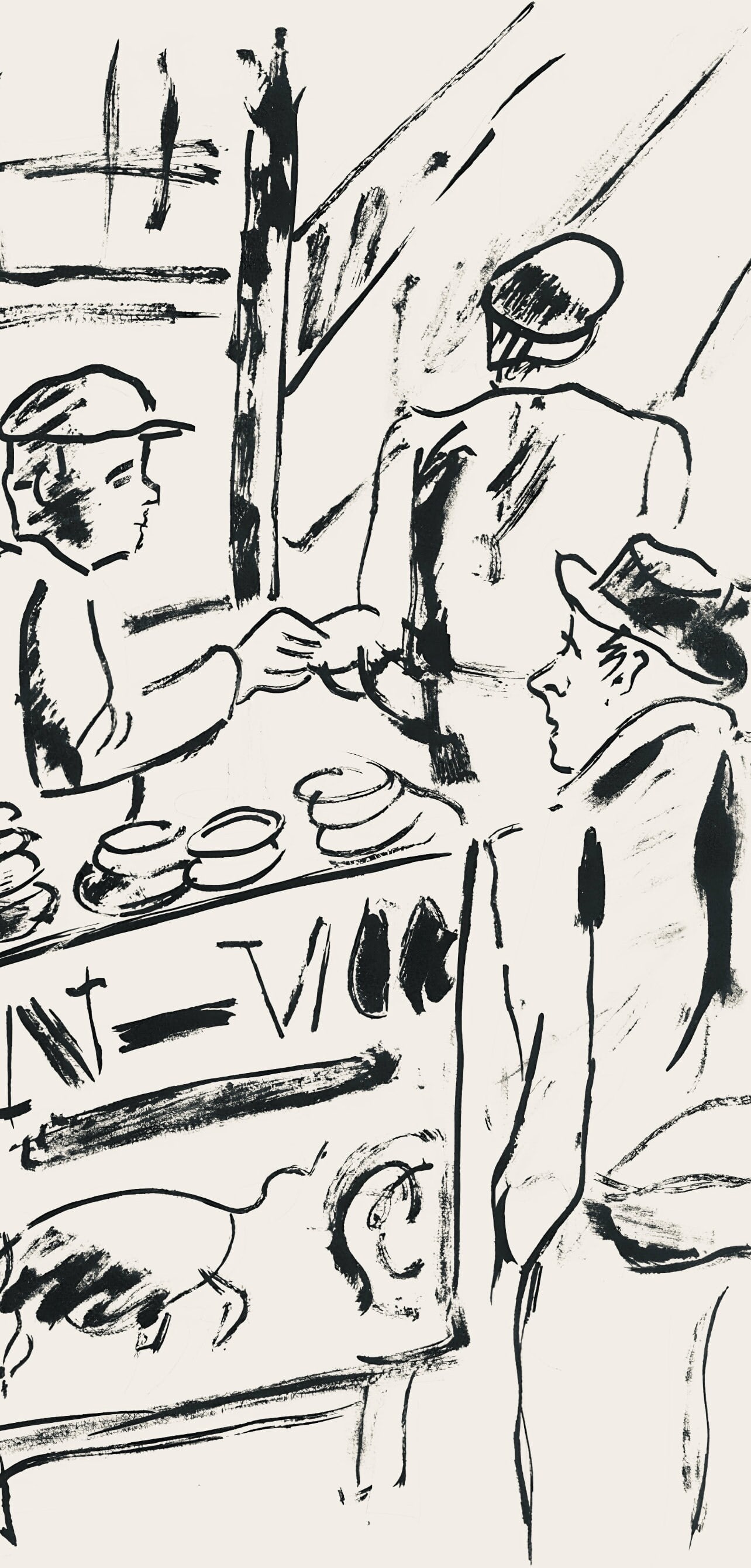 Fernand Leger, Composition, mes voyages - 3