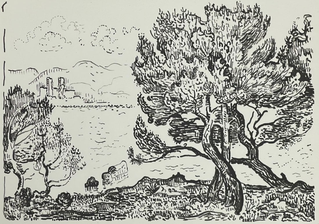 Paul Signac, Antibes, Signac Dessins, Limited Edition Lithograph (1 of 4)