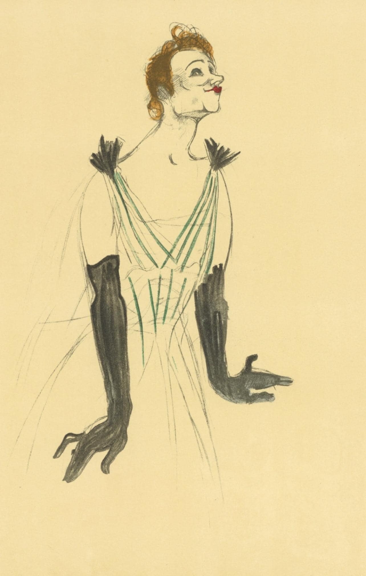 Henri de Toulouse-Lautrec, Yvette Guilbert, Les Affiches De Toulouse-Lautrec, Limited Edition (1 of 4)