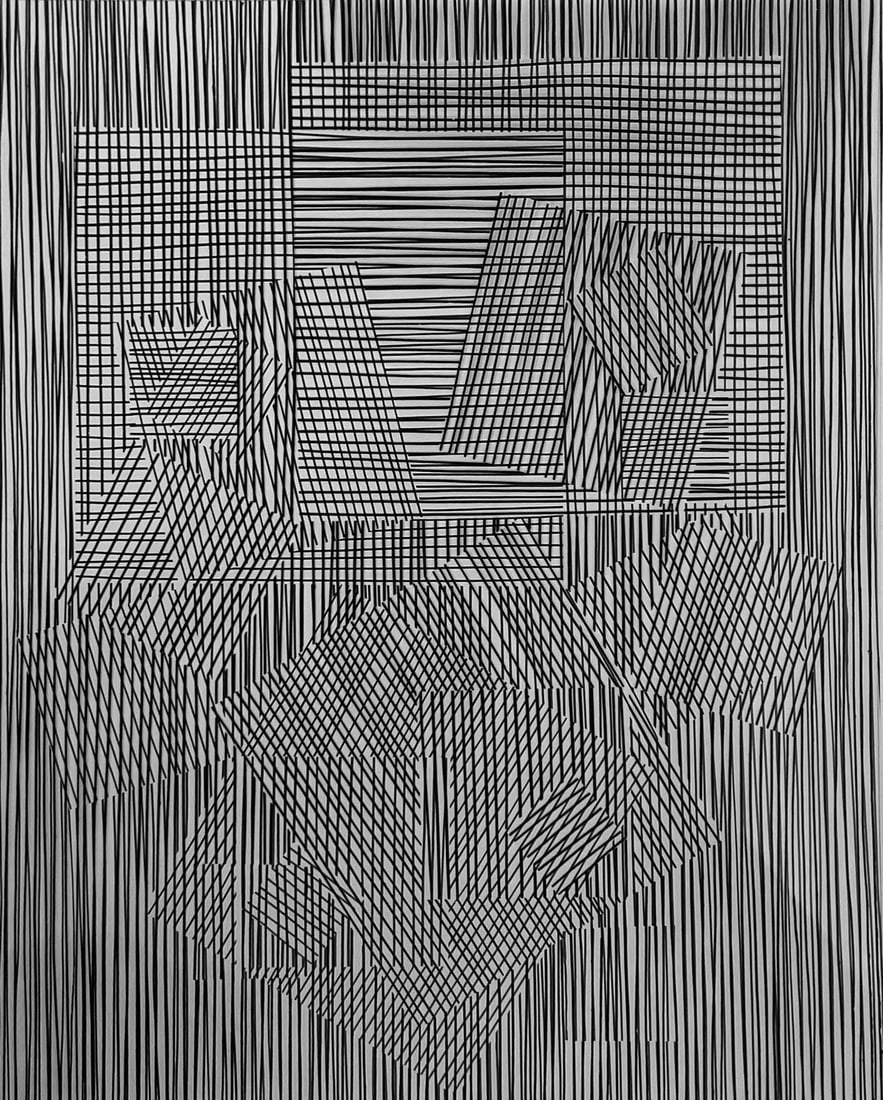 Victor Vasarely, Composition, Cinetiques, Limited Edition Heliogravure (1 of 4)