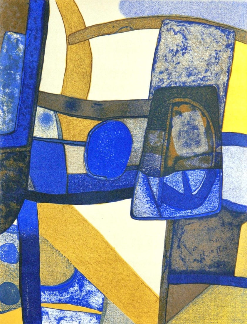 Maurice Esteve, Alalito, Souvenirs et Portraits d'Artistes, Limited Edition Lithograph (1 of 4)