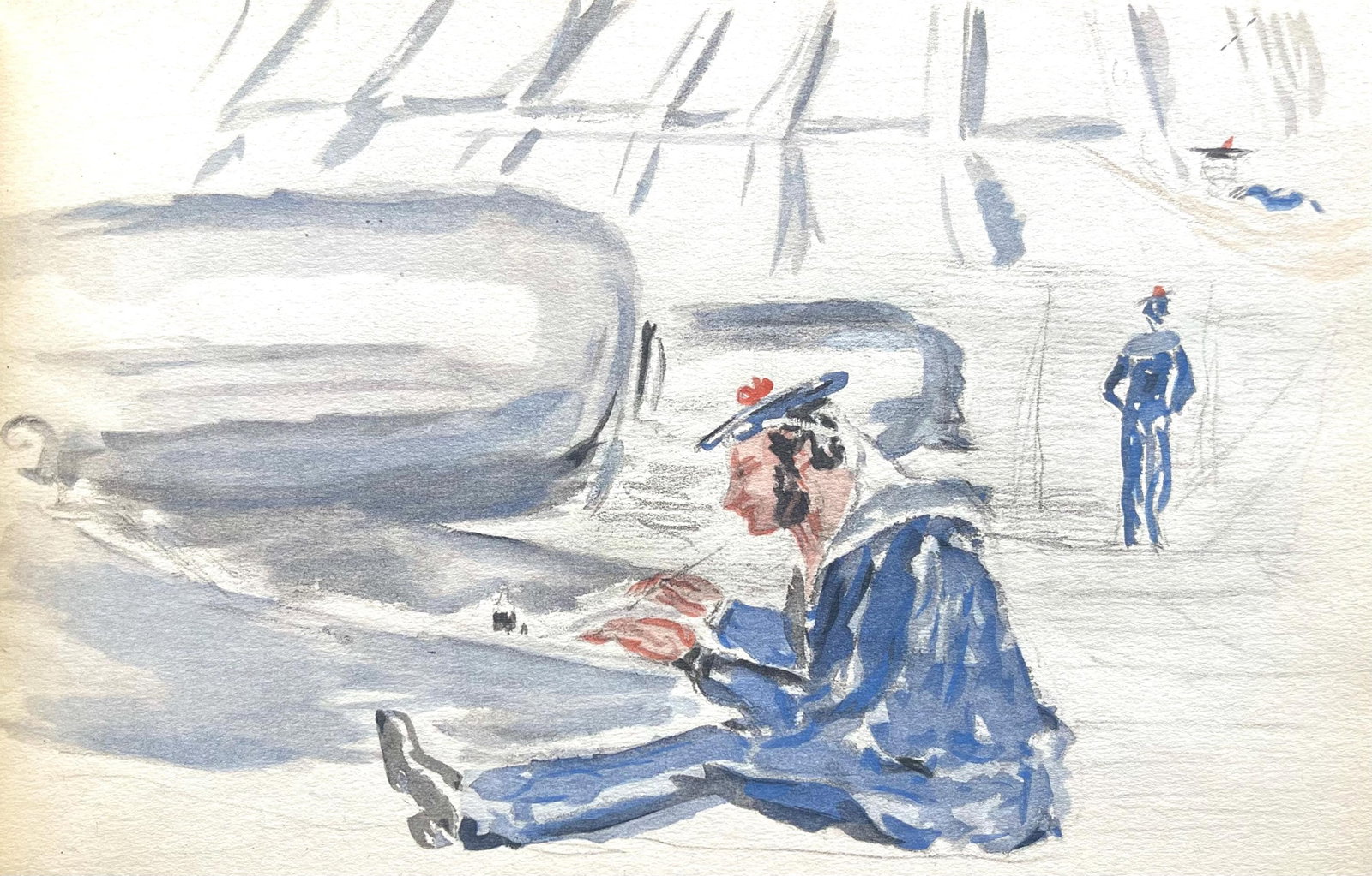 Henri de Toulouse-Lautrec, Composition, Toulouse-Lautrec, Album De Marine, Limited Edition (1 of 4)