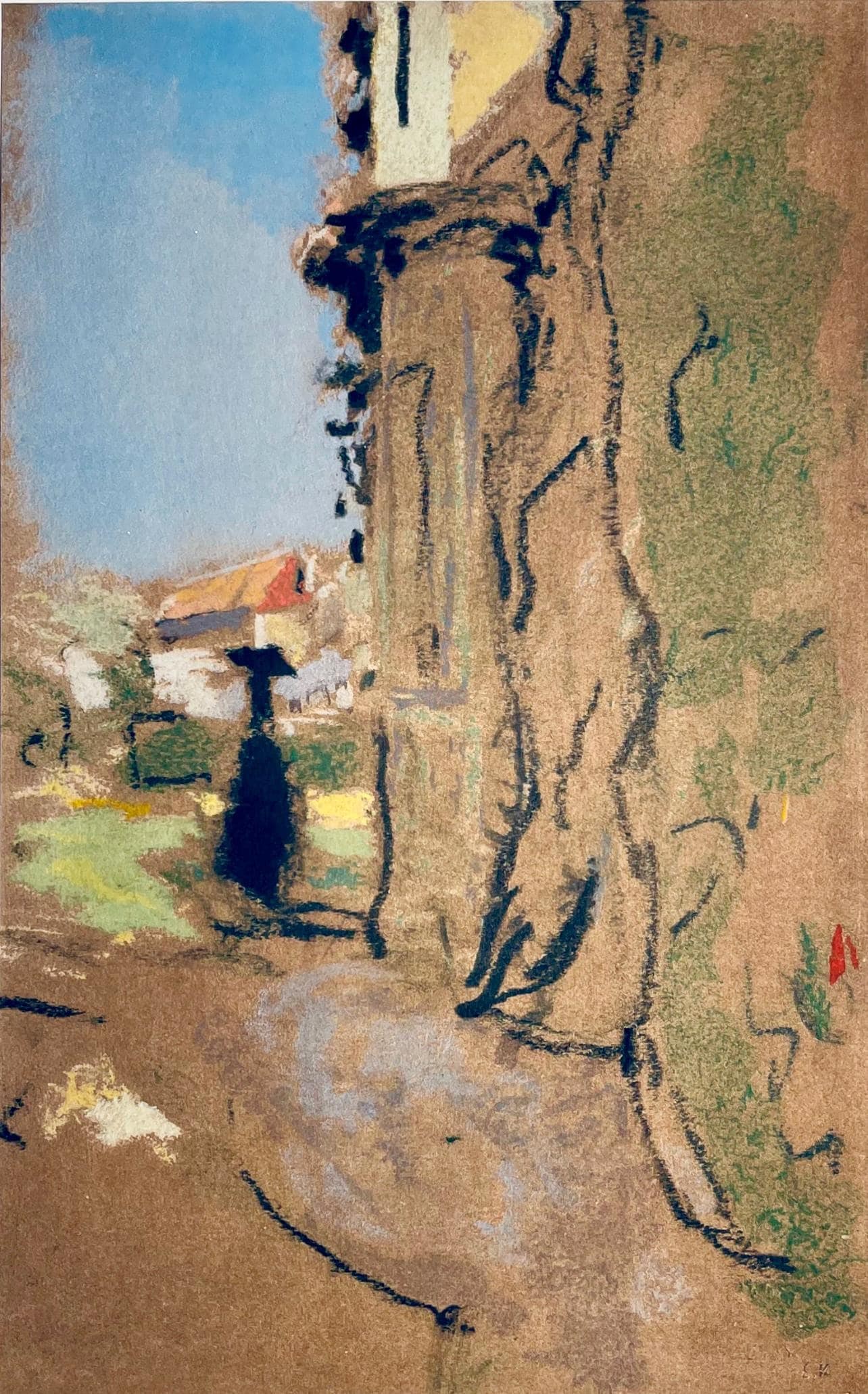 Edouard Vuillard, Composition, Vuillard, Douze Pastels, Limited Edition Lithograph (1 of 4)