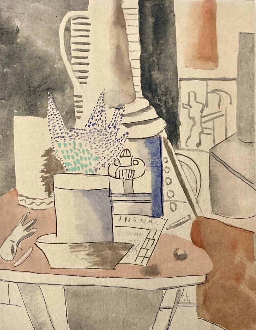 Fernand Leger, Composition, Contrastes, Limited Edition Lithograph (1 of 4)