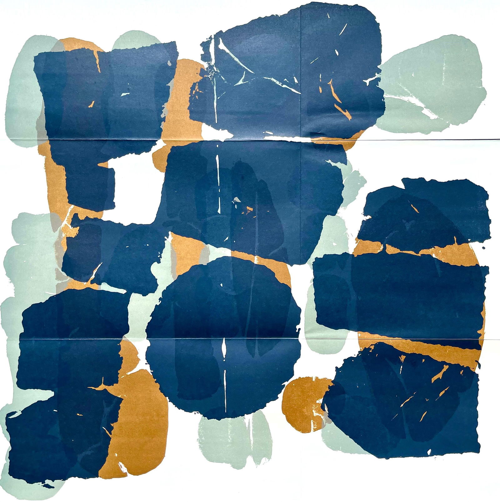 Raoul Ubac, Composition, Derriere le miroir, Limited Edition Lithograph (1 of 4)