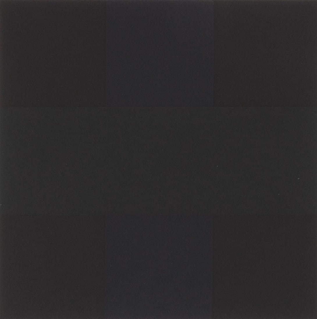 Ad Reinhardt, Composition, X + X, Ten Works by Ten Painters, Limited Edition Silkscreen (1 of 4)