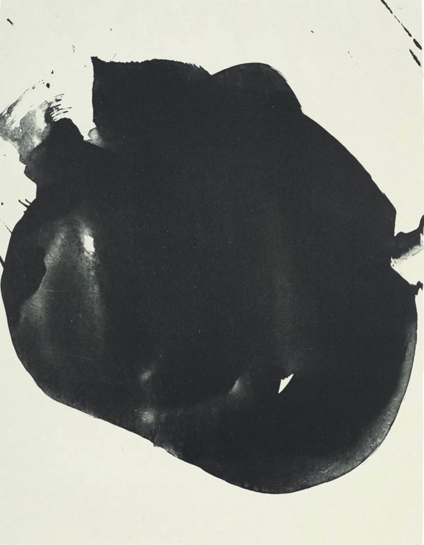 Robert Motherwell, Nocturne II (Belknap 354-380; Engberg/Banach 415-441), Three Poems, Limited (1 of 4)