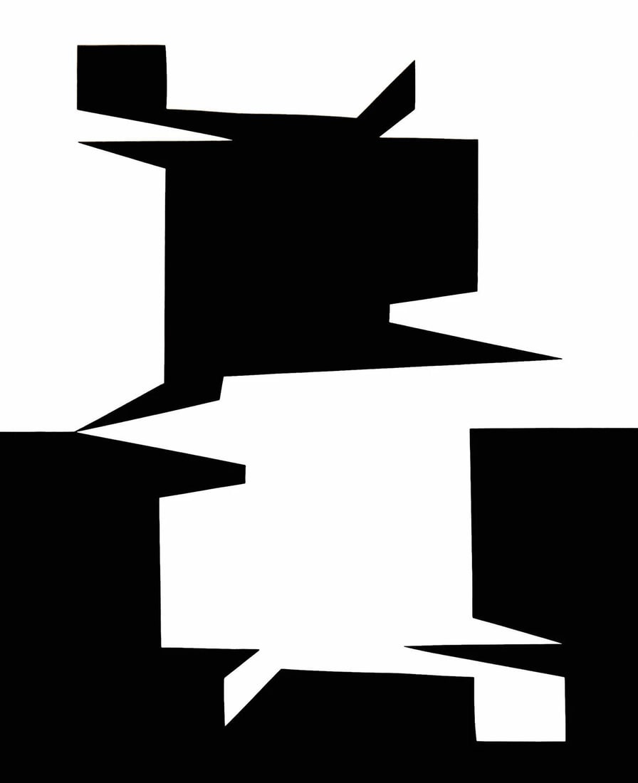 Victor Vasarely, Composition, Etres ou Fantomes, Limited Edition Heliogravure (1 of 4)