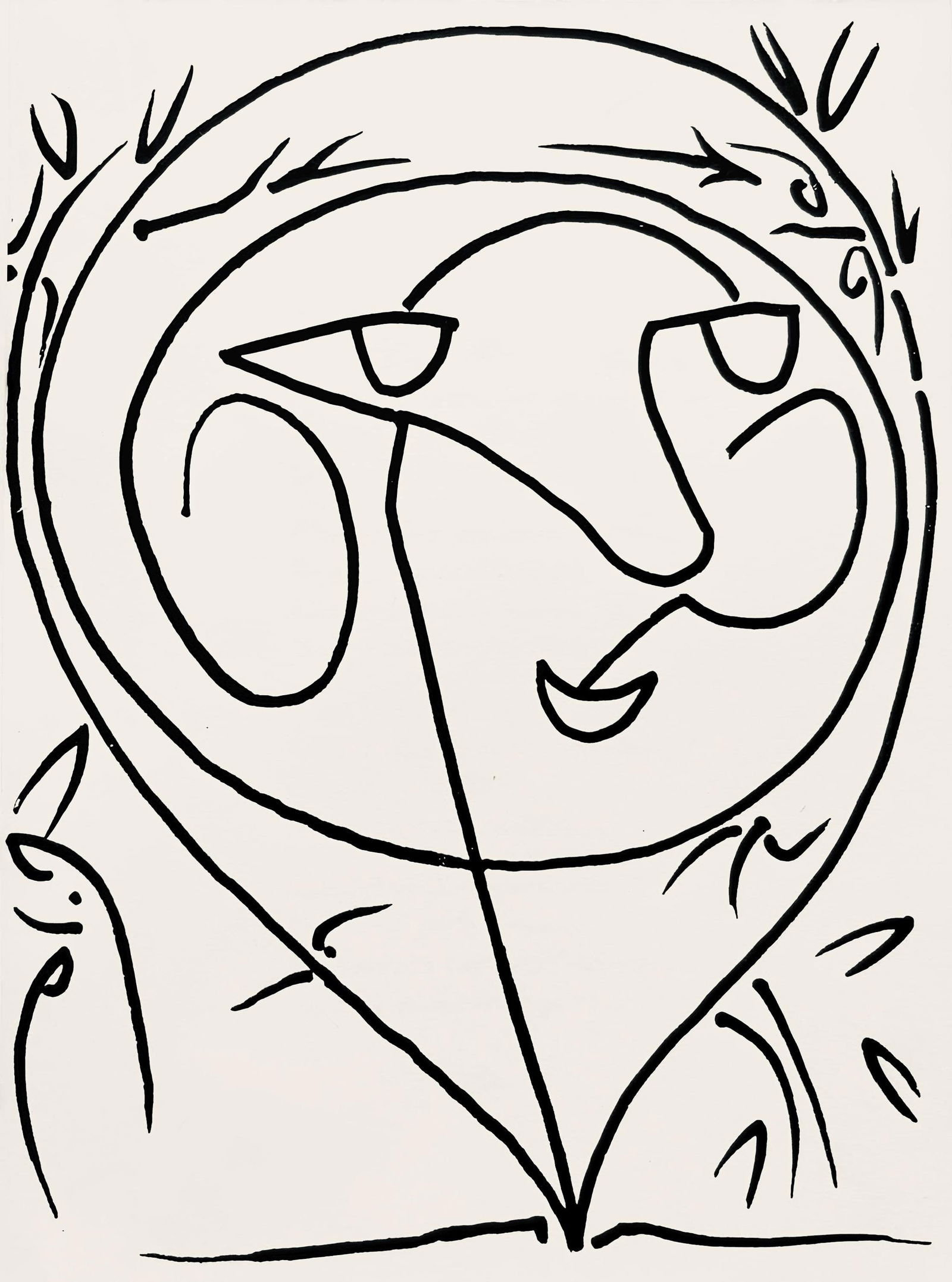 Francoise Gilot, Composition, Pouvoir tout dire, poemes, illustres par Francoise Gilot, Limited (1 of 4)