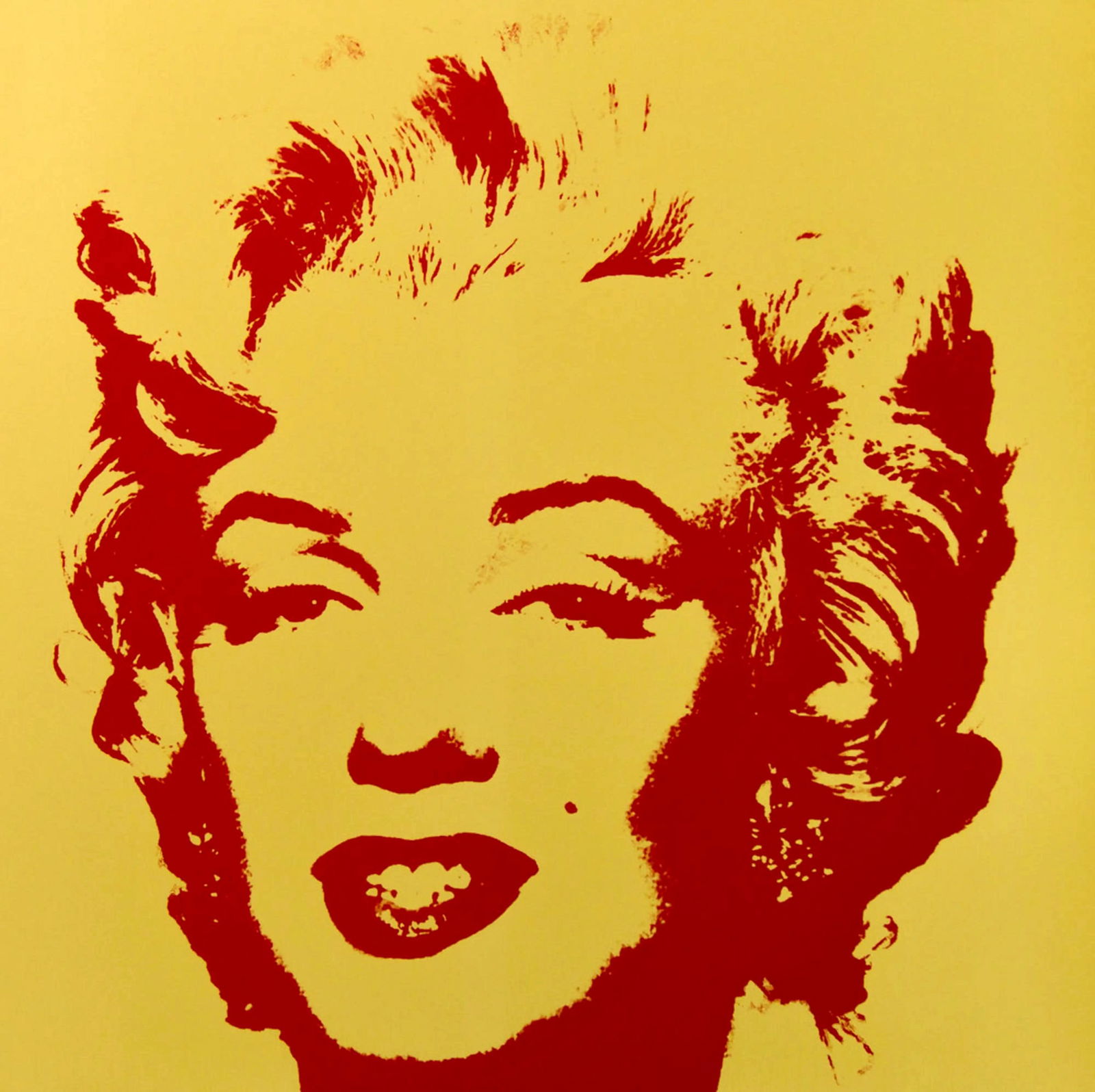 Andy Warhol, Marilyn Monroe, No.40, Official Edition, Sunday B. Morning, Silkscreen: Official edition, Andy Warhol, Sunday B. Morning, silkscreen on museum board. Paper Size: 36 x 36 inches. Excellent condition. Inscription: "published by Sunday B. Morning", and "fill in your own sign