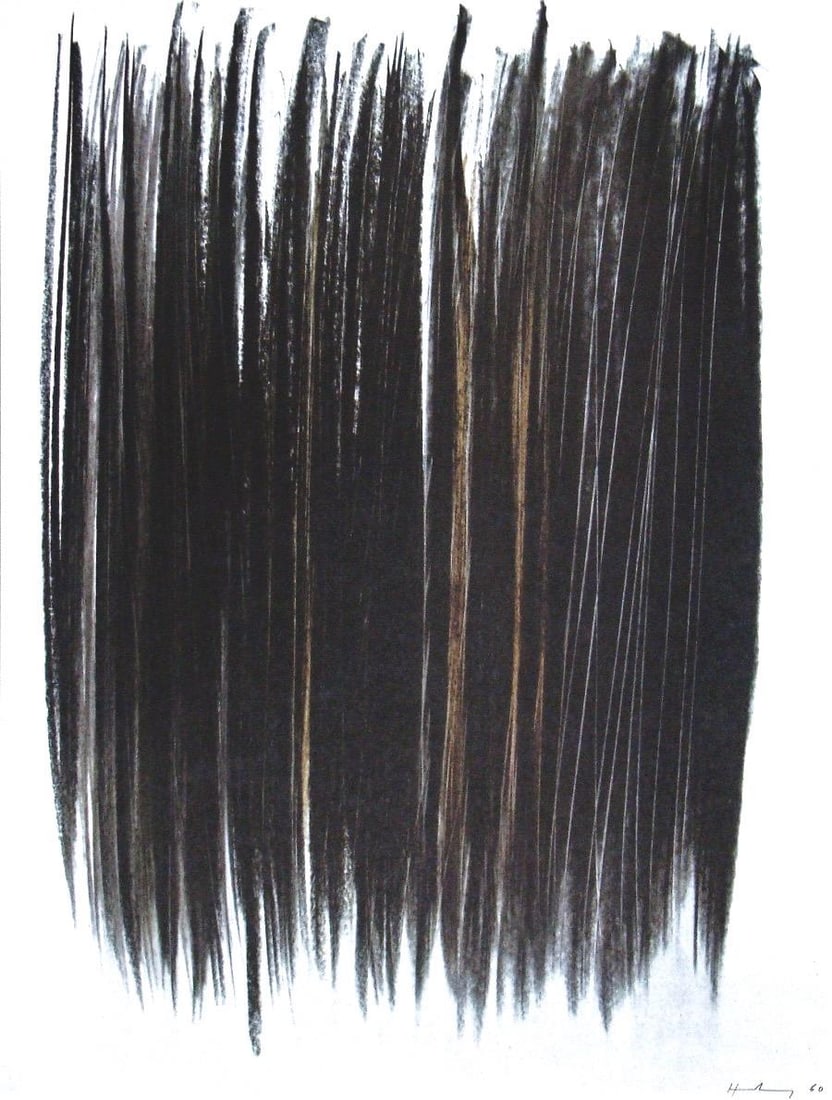 Hans Hartung, P. 1960-76, Hans Hartung, Peintres d'aujourd'hui, Limited Edition Heliogravure (1 of 4)