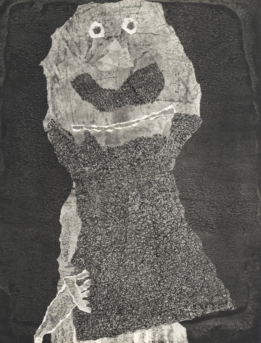 Jean Dubuffet, Barbe des perplexites, XXe siecle, Limited Edition Lithograph (1 of 4)