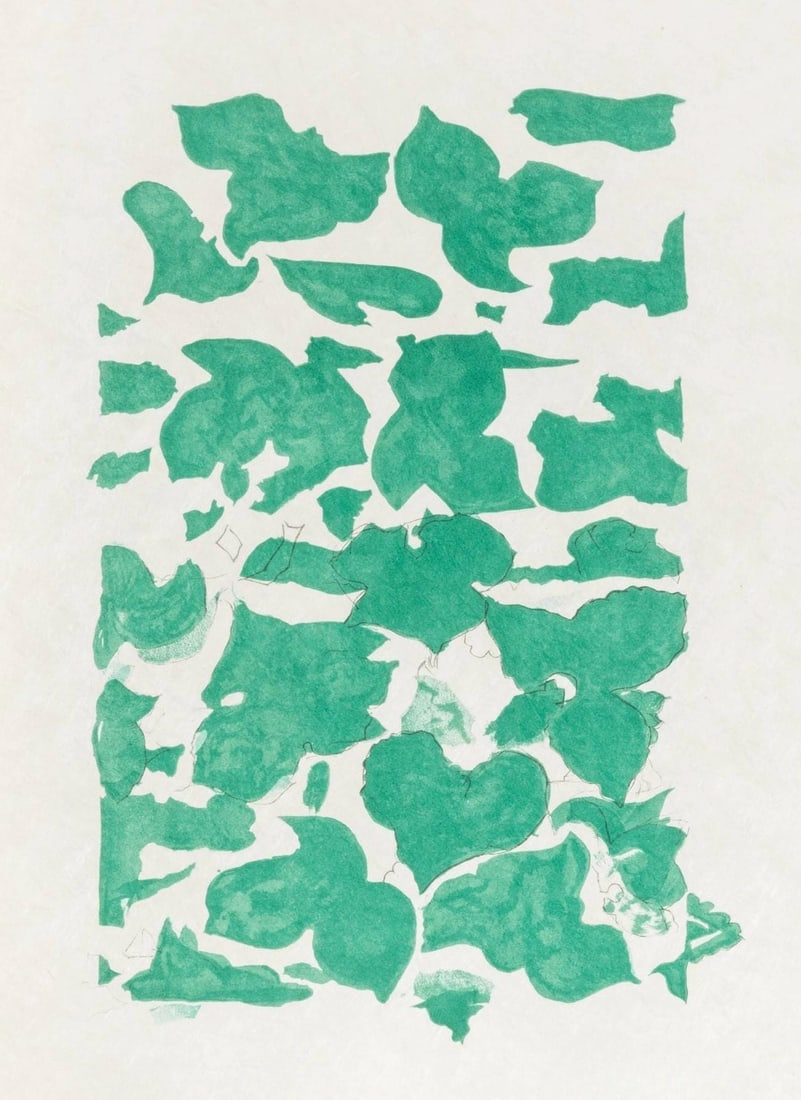 Georges Braque, Composition (Vallier 143), La Liberte des Mers, Limited Edition Lithograph (1 of 4)