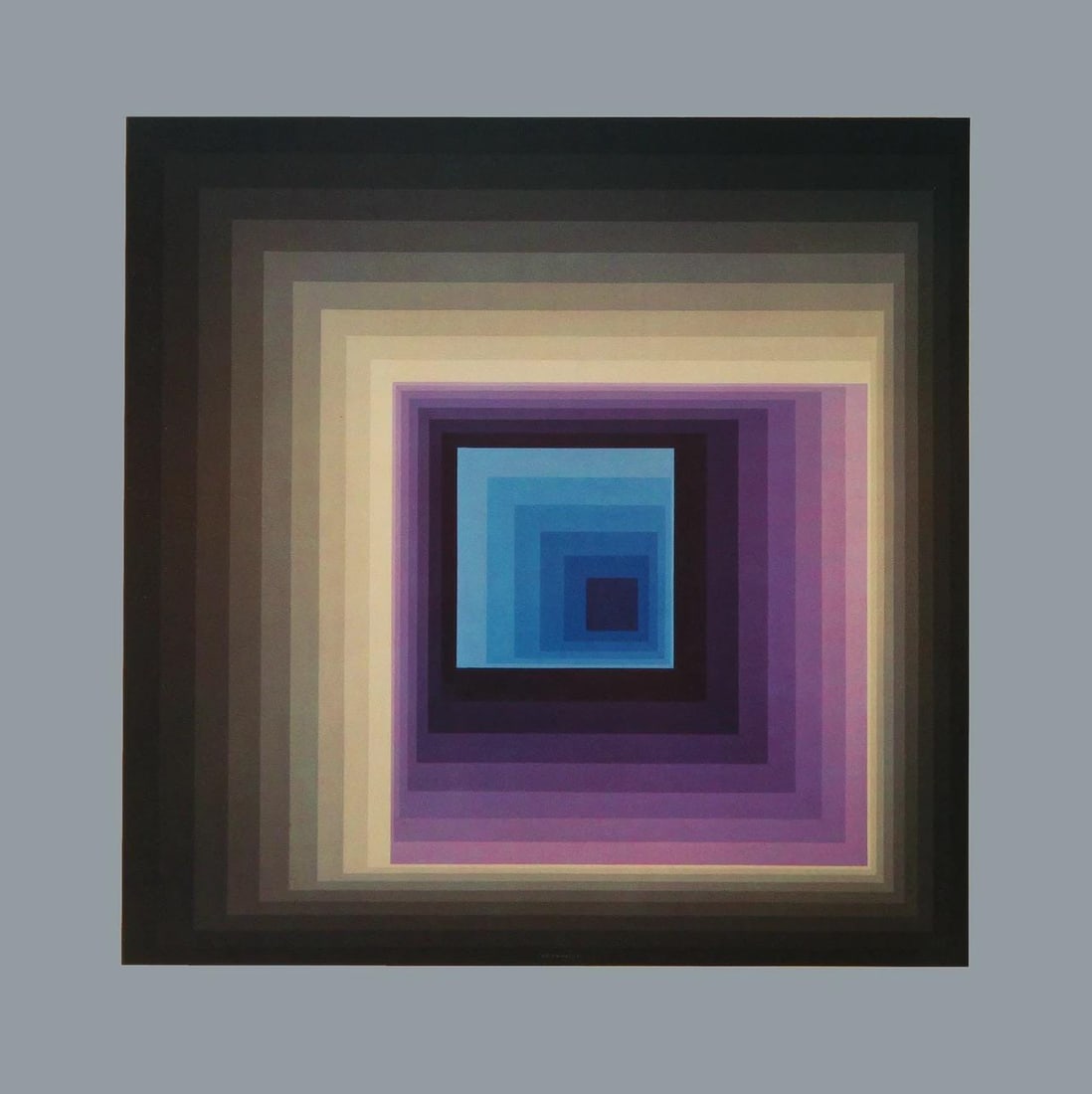 Victor Vasarely, Composition, Damier, Limited Edition Heliogravure (1 of 4)
