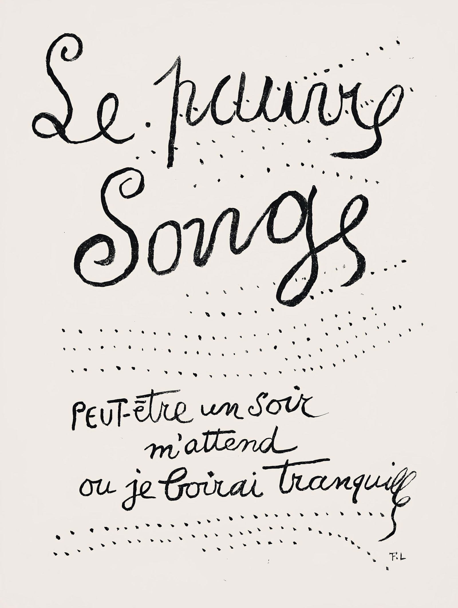 Fernand Leger, Composition (Saphire 24-38), Les Illuminations, Limited Edition Lithograph (1 of 4)