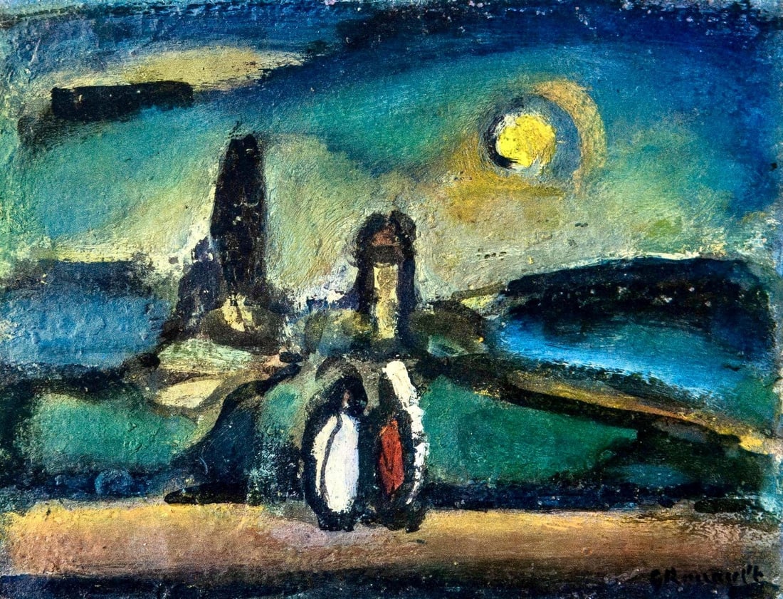 Georges Rouault, Nocturne, Stella Vespertina, Limited Edition Heliogravure (1 of 4)