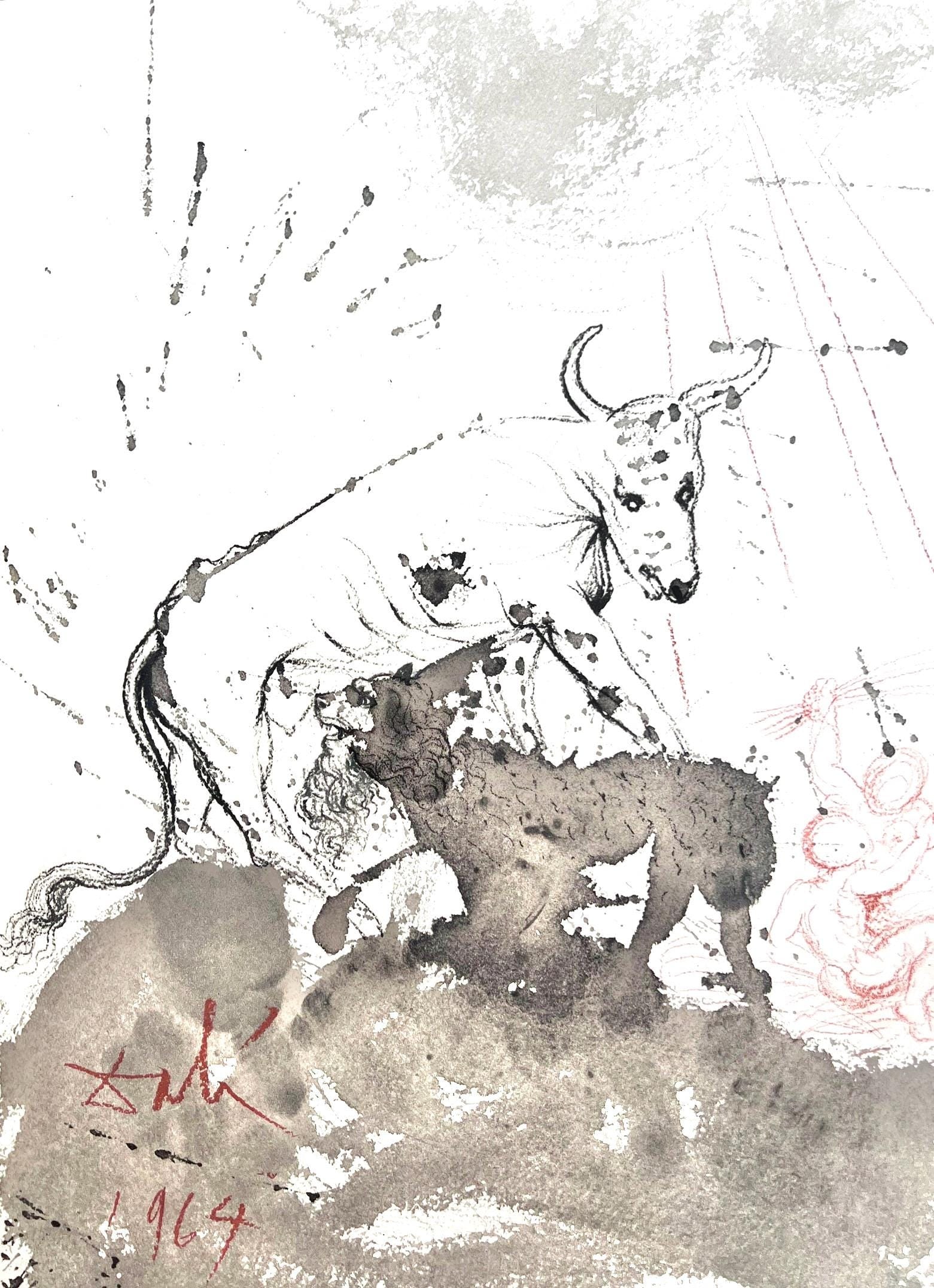 Salvador Dali, Composition (Michler/Lopsinger 1600; Field 69-3), Biblia Sacra, Limited Edition (1 of 4)