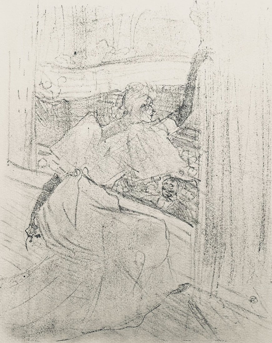 Henri de Toulouse-Lautrec, Composition, Yvette Guilbert vue par Toulouse-Lautrec, Limited Edition (1 of 4)
