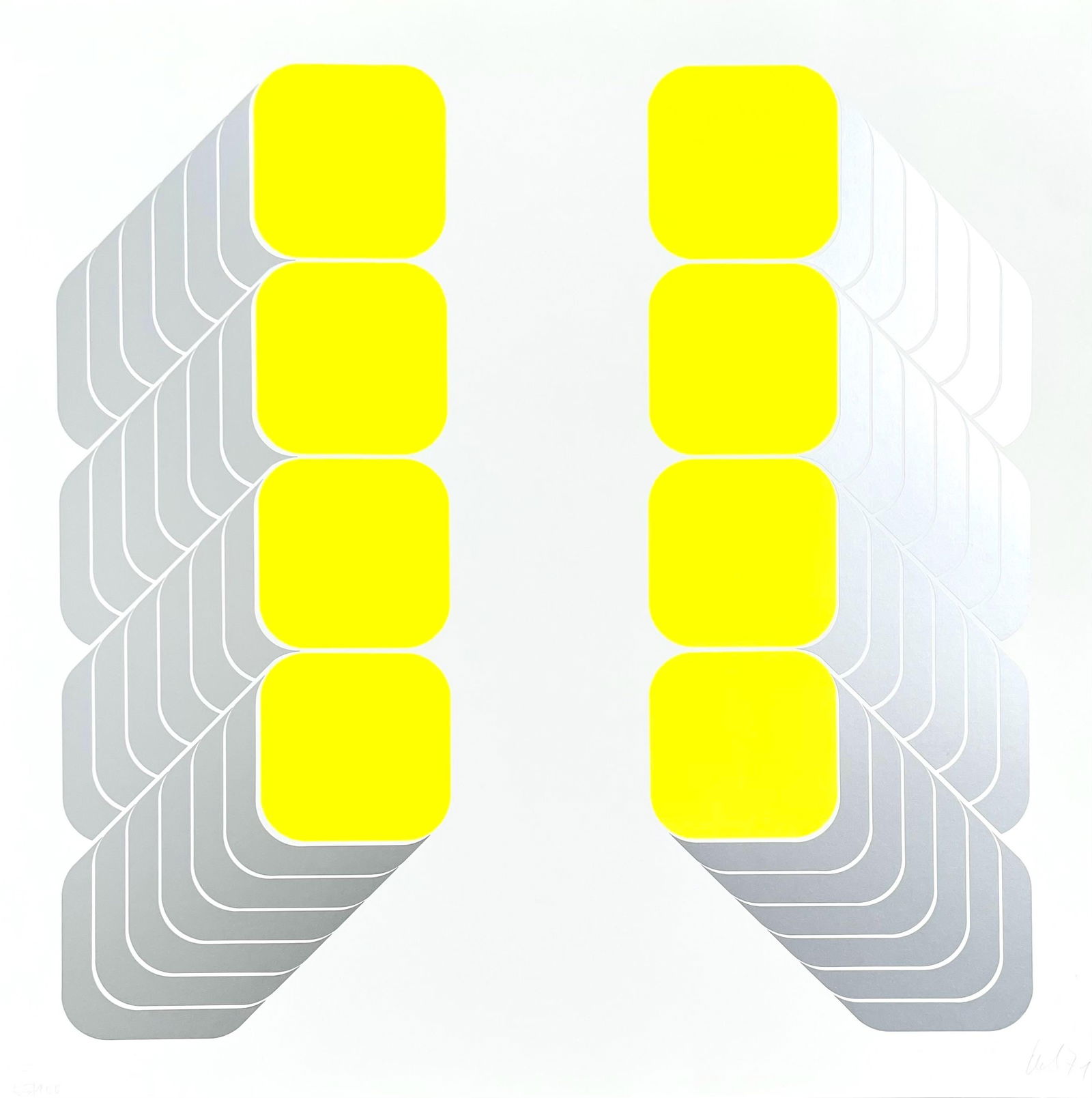 Kaspar Thomas Lenk, Lenk Series A, Limited Edition Silkscreen (1 of 4)