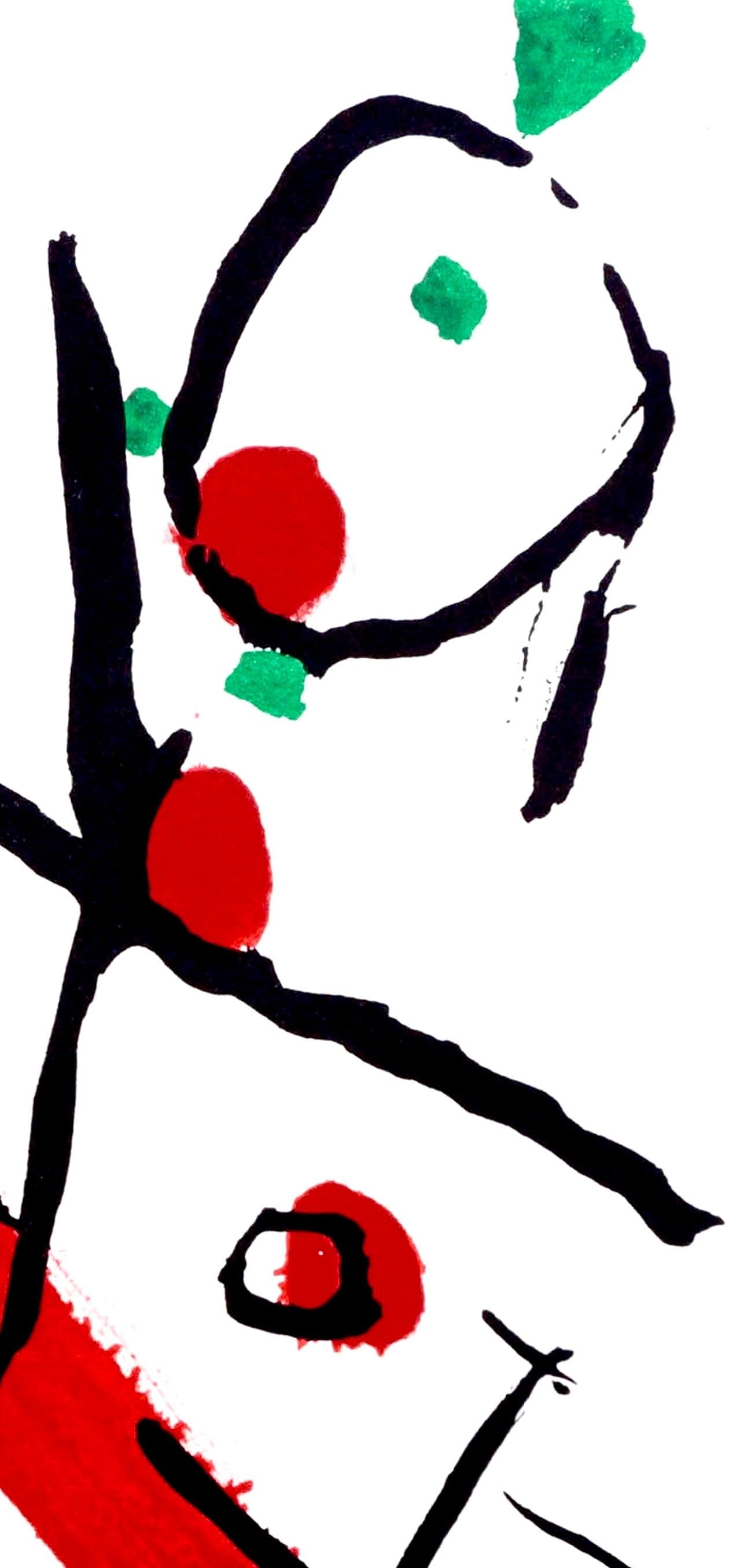 Pierre Tal-Coat, Composition, Derriere le miroir, Limited Edition Lithograph - 3