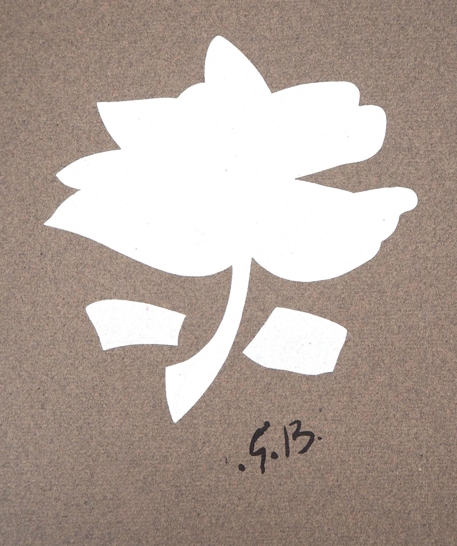 Georges Braque, Composition (Vallier 153), Le Tir a l'arc mis en lumiere par Georges Braque, Limited (1 of 4)