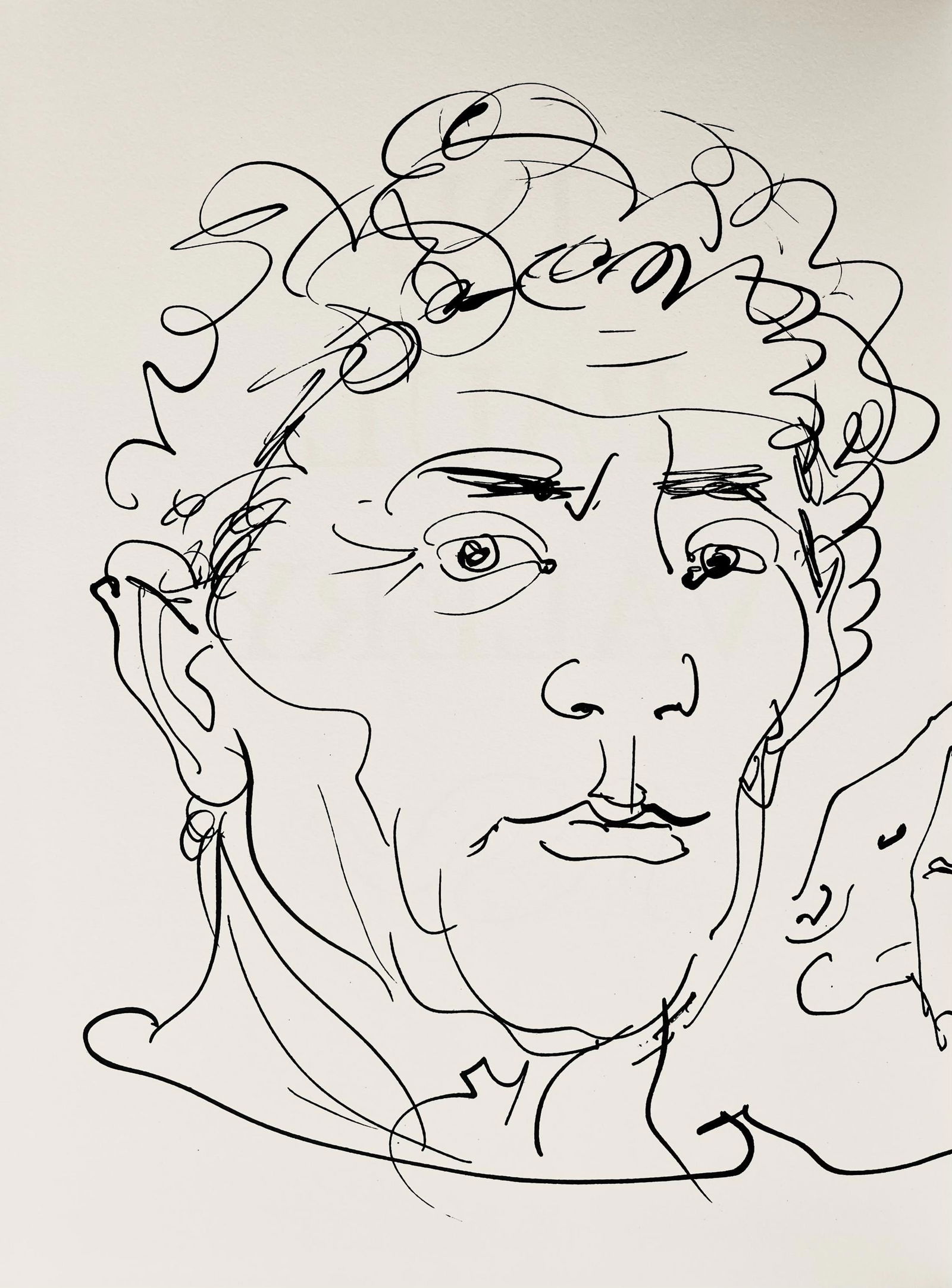 Hans Erni, Composition, Reflexions Simples Sur Le Corps, Limited Edition Lithograph (1 of 4)