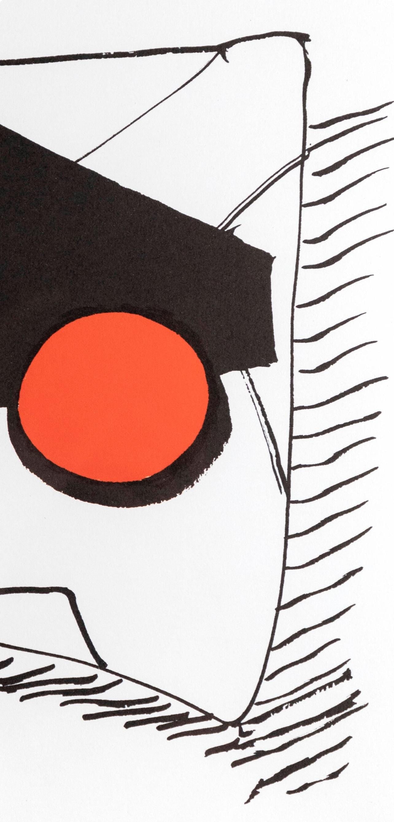 Alexander Calder, Composition, Derriere le miroir, Limited Edition Lithograph - 2