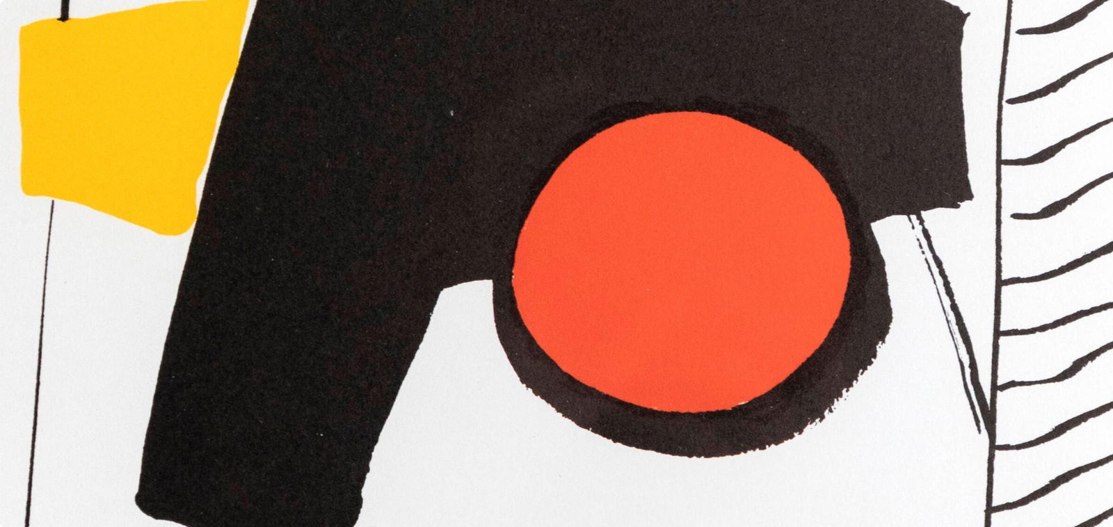 Alexander Calder, Composition, Derriere le miroir, Limited Edition Lithograph - 3