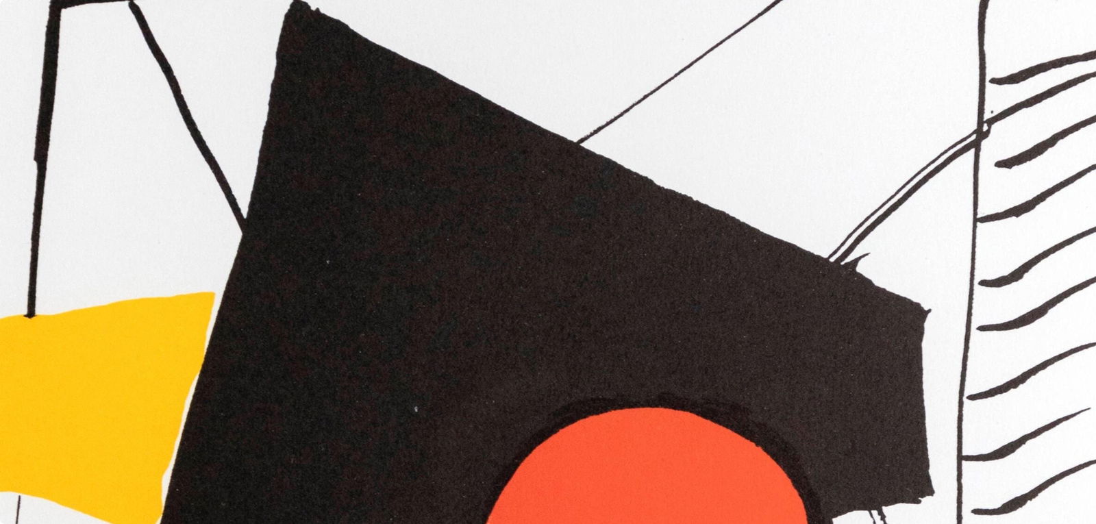 Alexander Calder, Composition, Derriere le miroir, Limited Edition Lithograph - 4