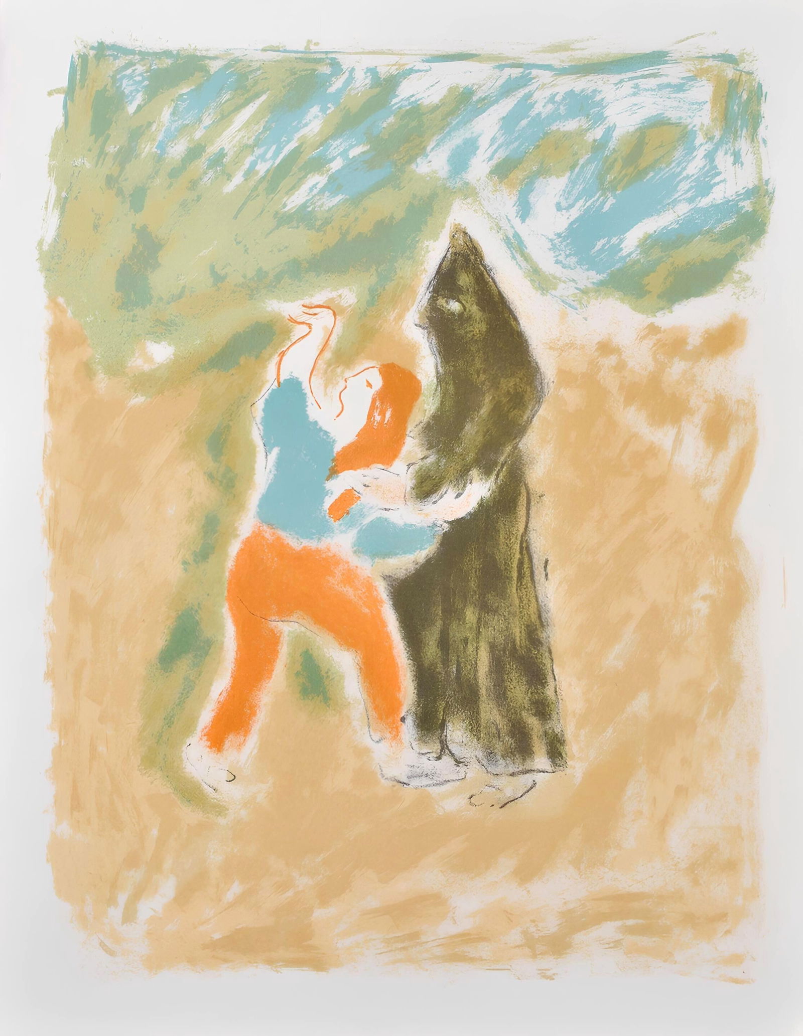 Jules Cavailles, Composition, Œuvres completes d'Albert Camus, Limited Edition Lithograph (1 of 4)