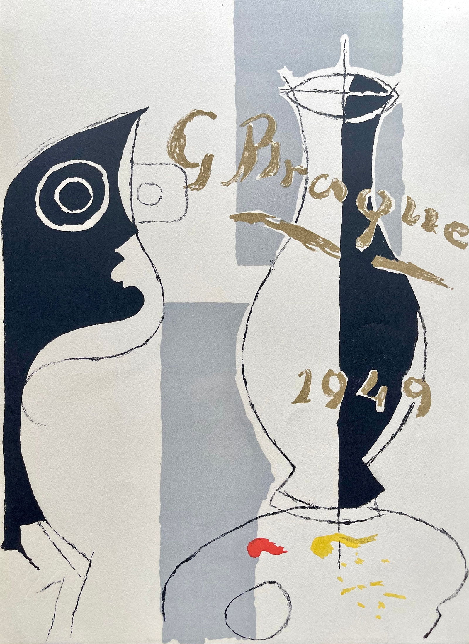 Georges Braque, Frontispiece, Une Aventure Methodique (1 of 4)