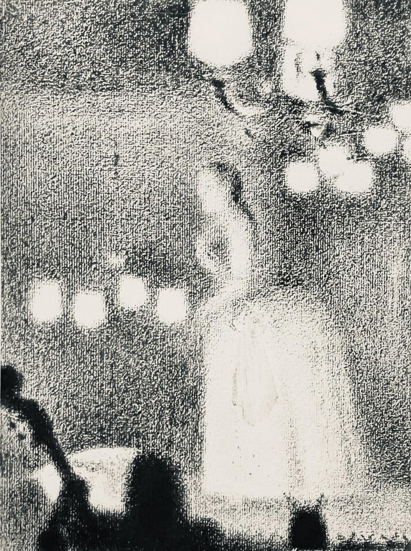 Georges Seurat, Au concert Europeen, Seurat, Limited Edition Lithograph (1 of 4)