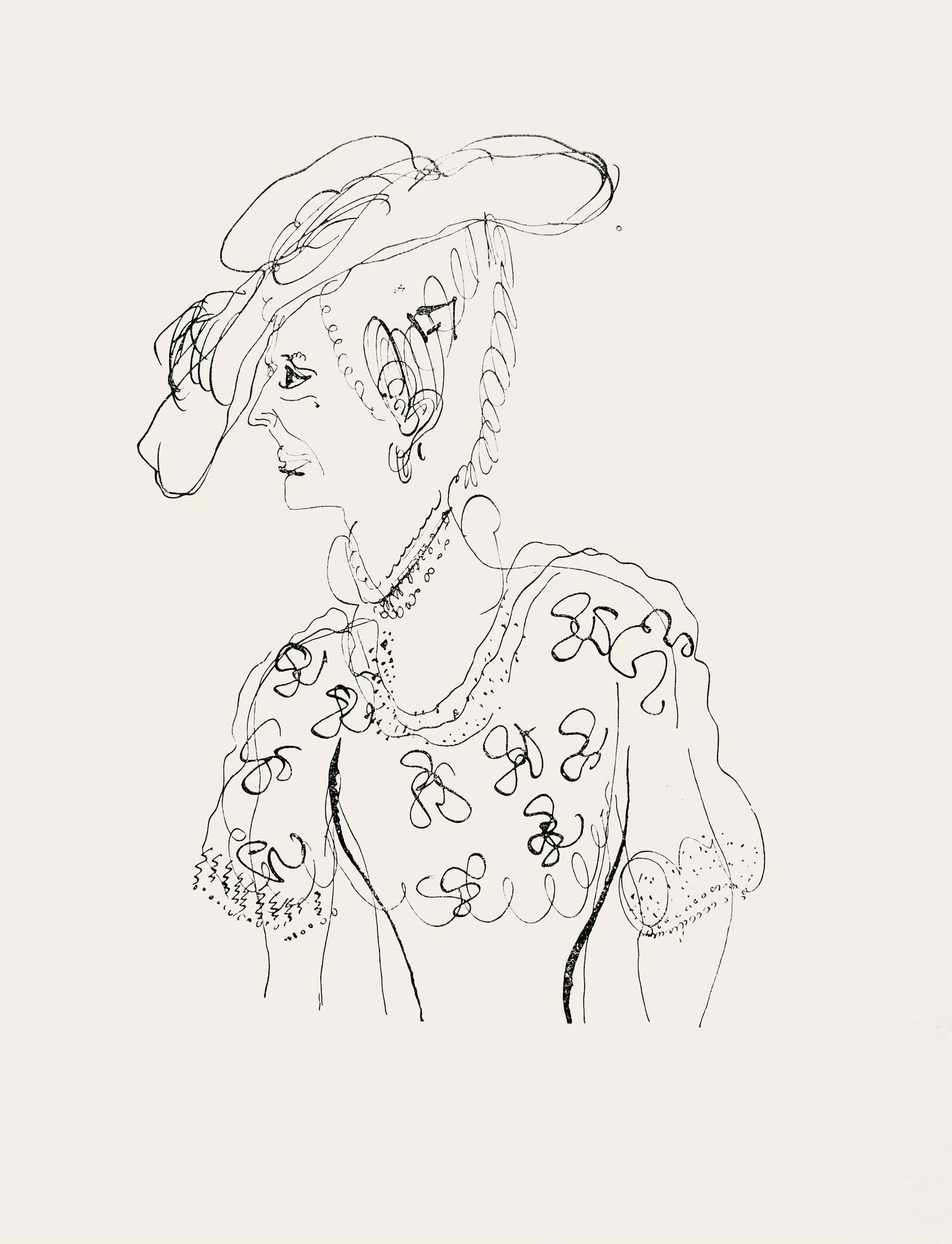 Marc Chagall, Composition, Suite Provinciale avec 92 dessins inedits de Marc Chagall, Limited: Lithograph on velin de Rives paper. Unsigned and unnumbered, as issued. Paper Size: 9.75 x 7.5 inches. Excellent condition, with text on verso, as issued. Notes: From the album, Suite Provinciale avec