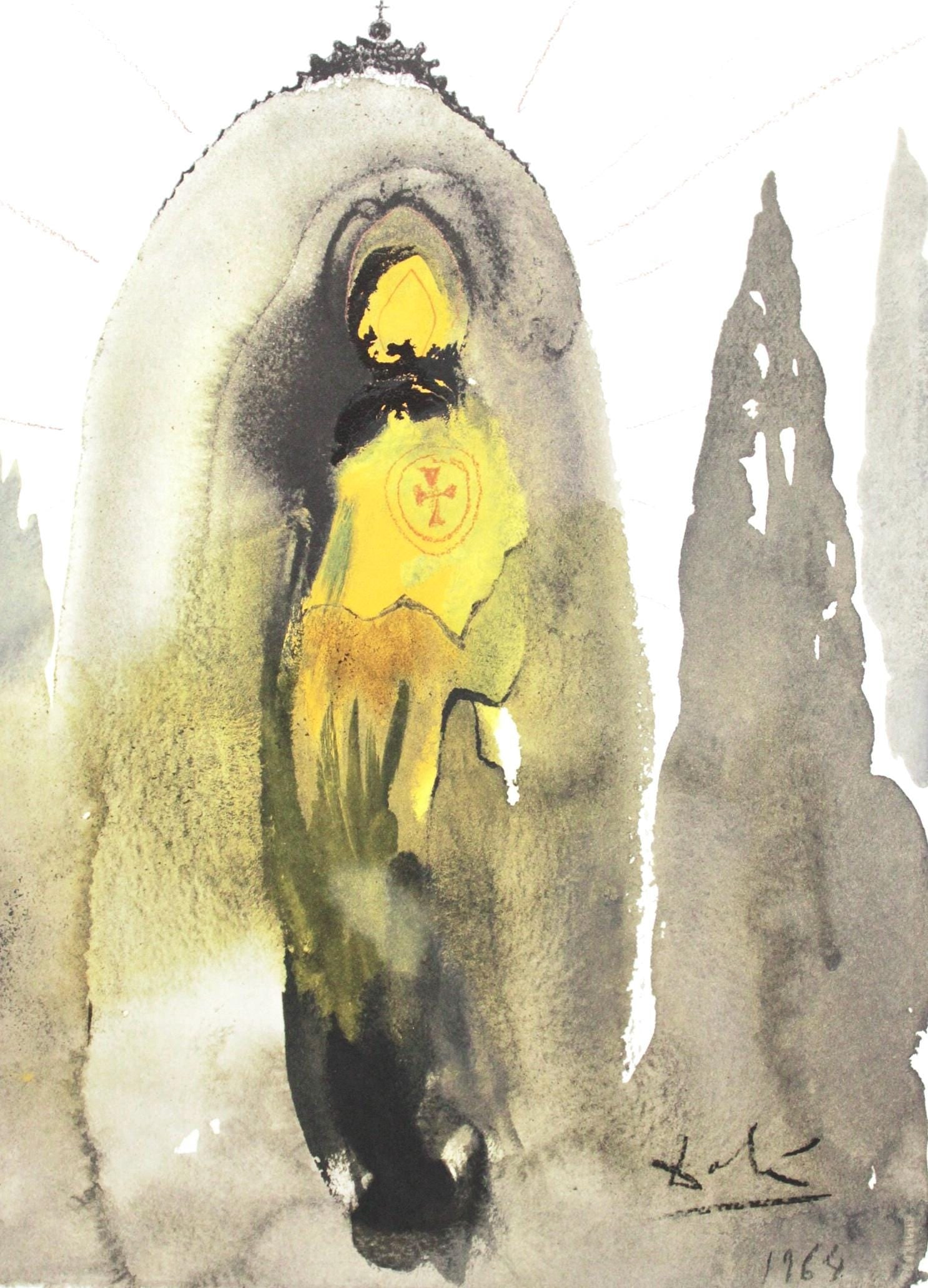 Salvador Dali, Composition (Michler/Lopsinger 1600; Field 69-3), Biblia Sacra, Limited Edition (1 of 4)