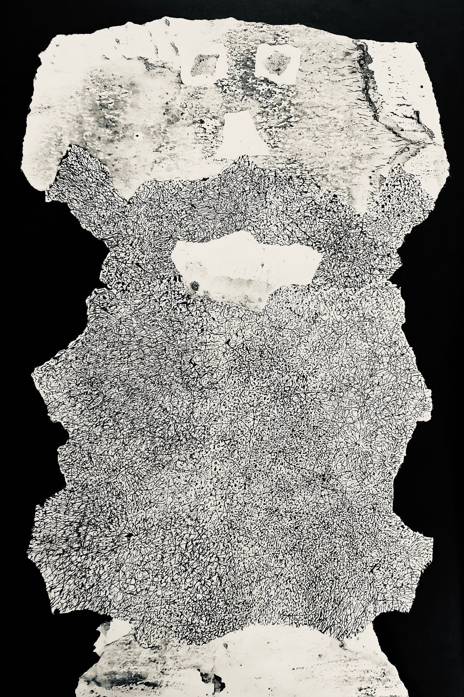 Jean Dubuffet, Composition (Webel 775-779), La Fleur de Barbe, Limited Edition Phototype (1 of 4)