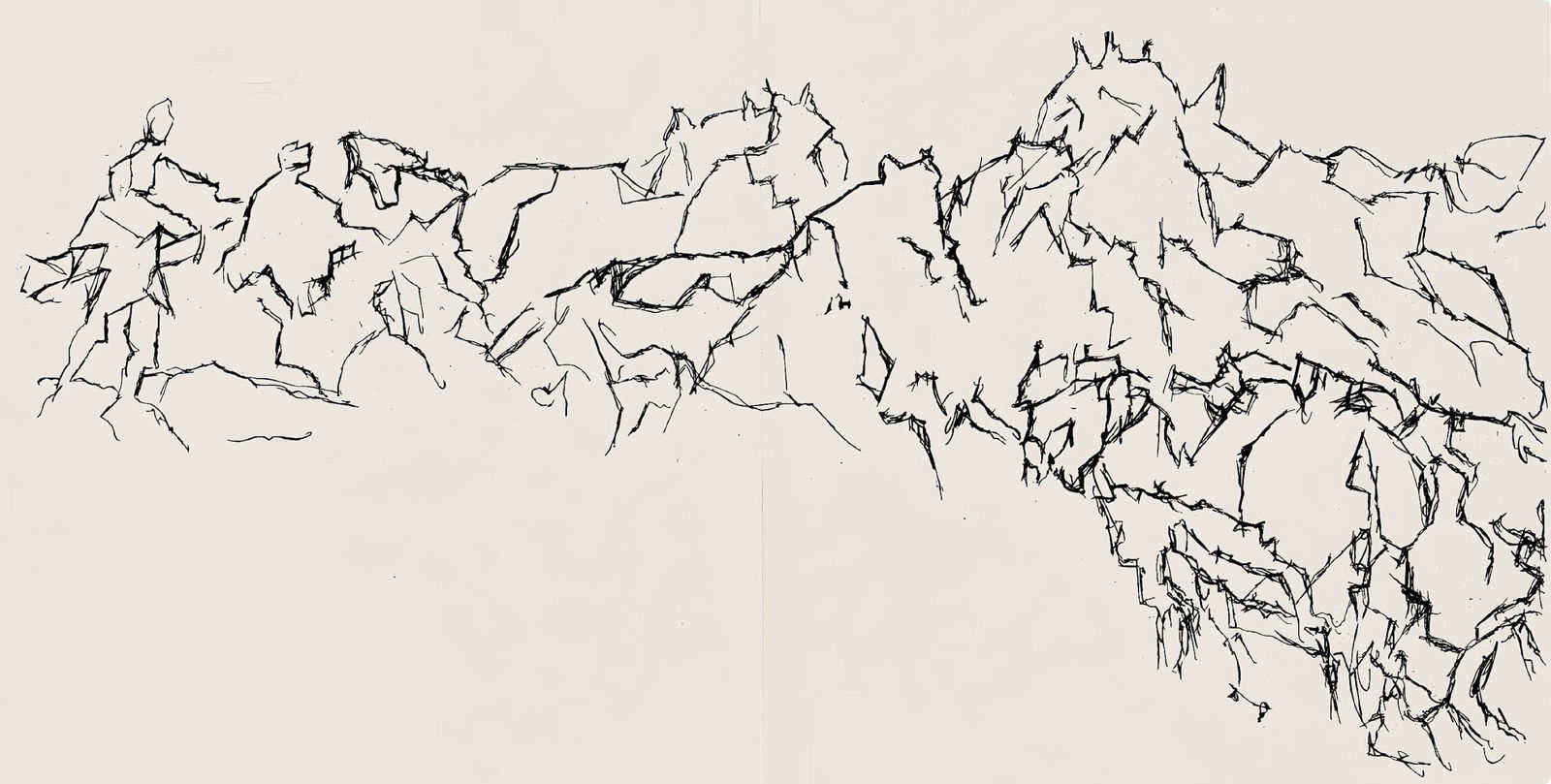 Jacques Villon, Composition (Ginestet/Pouillon 42-64), Hesiode, Les Travaux et les Jours, Limited (1 of 4)