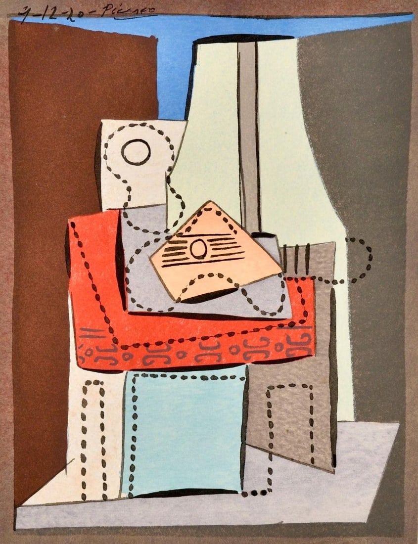 Pablo Picasso, Composition (Cramer 15; Bloch 56), Picasso, Oeuvres 1920-1926, Limited Edition (1 of 4)