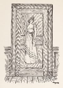 Rene Magritte, Composition, Dix dessins de Rene Magritte, Limited Edition Lithograph