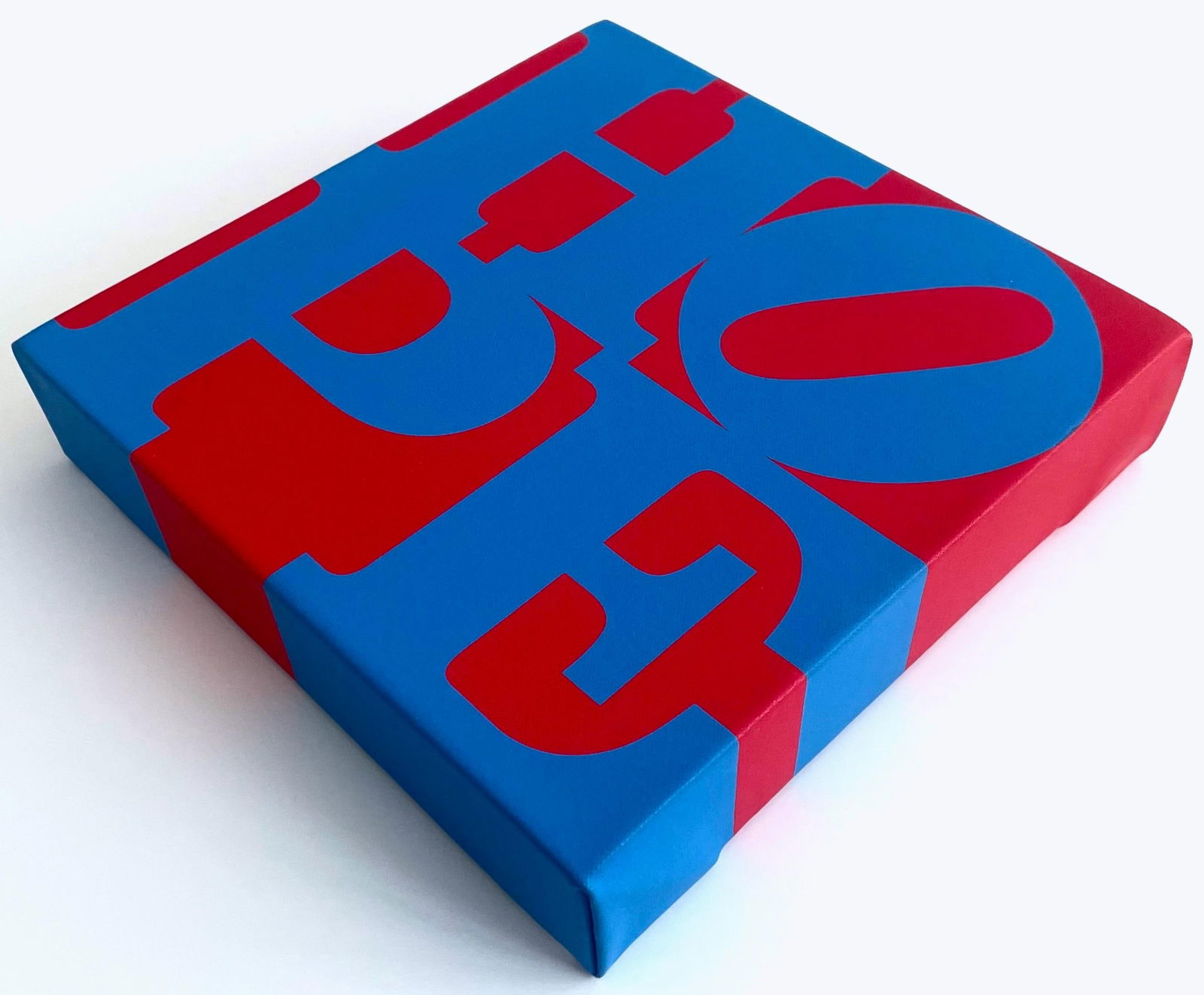 Robert Indiana, HOPE (Red/Blue), Monotype Silkscreen - 2
