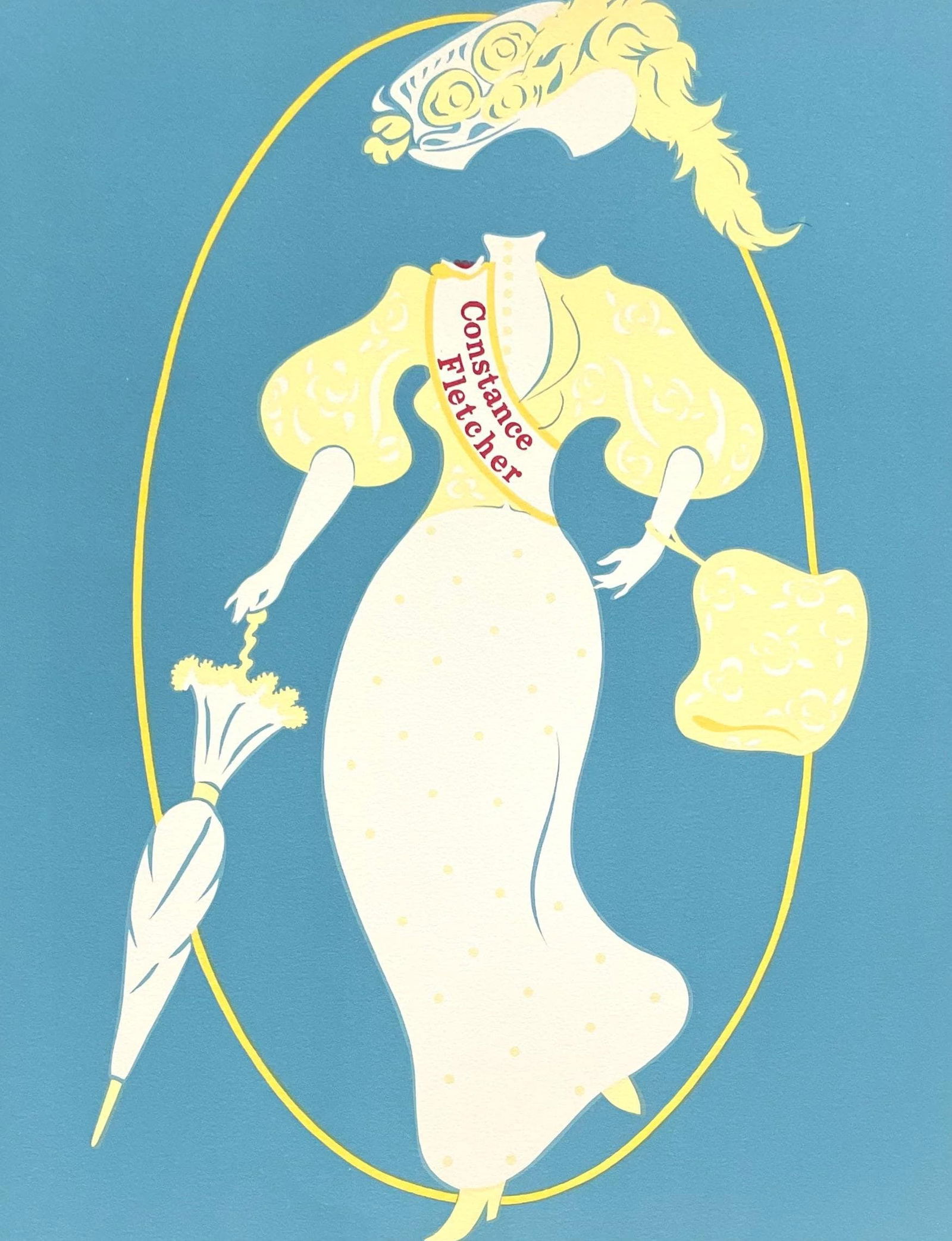 Robert Indiana, Constance Fletcher (Sheehan 96-108), Mother of Us All, Limited Edition Silkscreen: Silkscreen on velin d'Arches paper. Paper Size: 24 x 20 inches. Excellent condition. Inscription: Hand signed and numbered, as issued. Notes: From the folio, Mother of Us All, 1977. Published by Leon