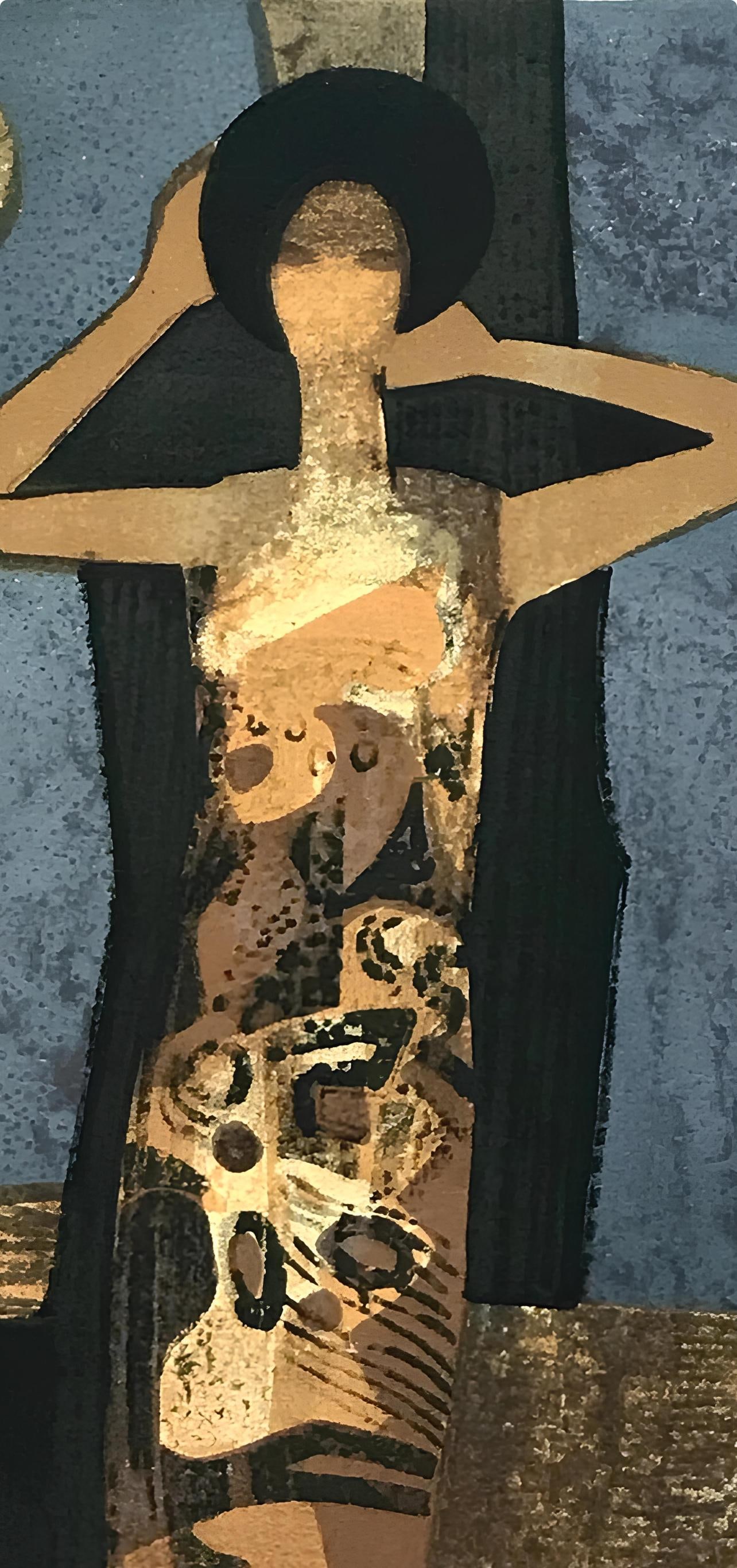 Andre Minaux, Composition, L'Odyssee, Limited Edition Lithograph - 2