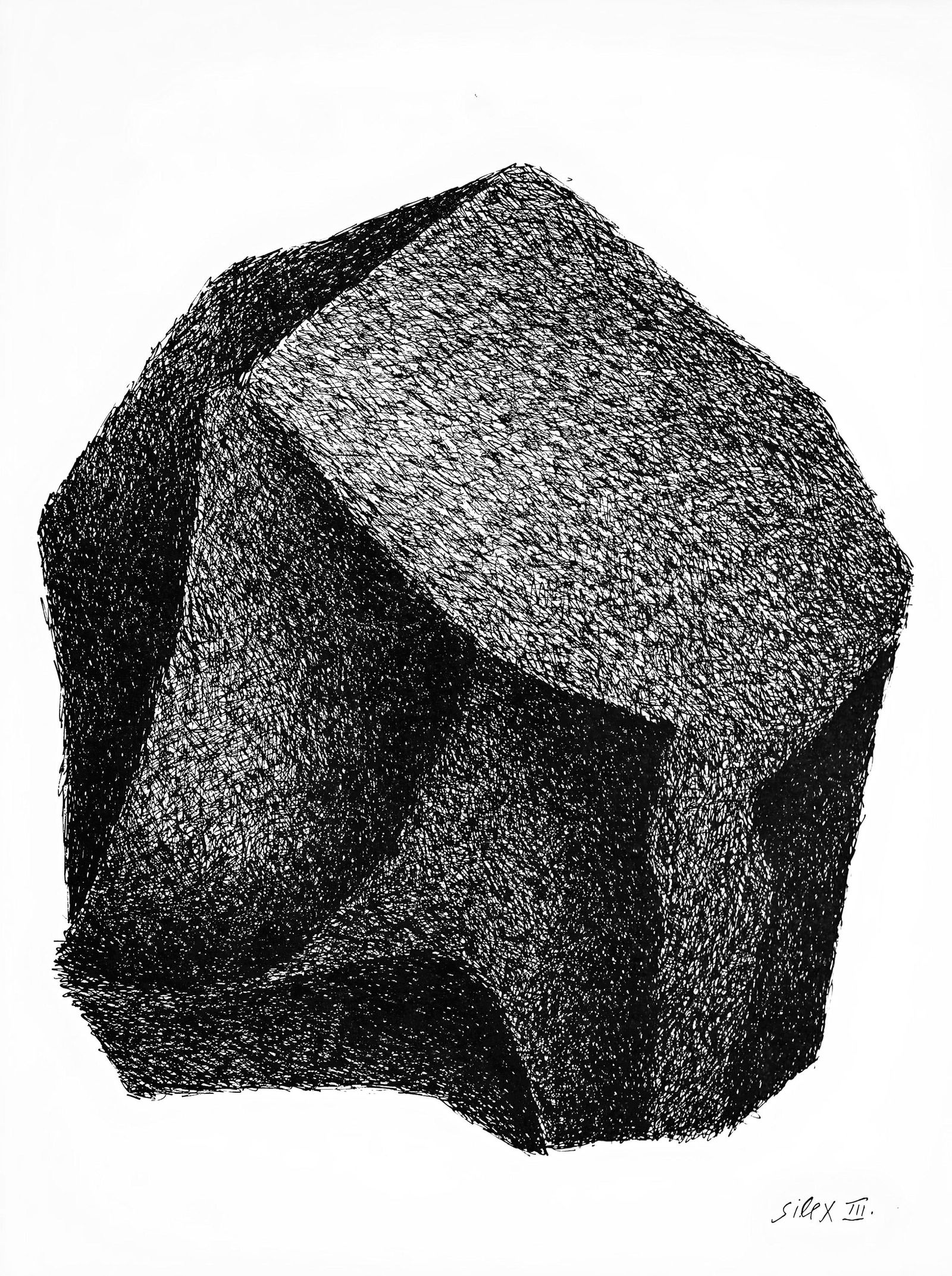 Raoul Ubac, Composition, Derriere le miroir, Limited Edition Lithograph: Lithograph on velin paper. Paper size: 15 x 11 inches. Excellent condition. Inscription: Unsigned and unnumbered, as issued. Notes: From Derriere le miroir, N deg 251, 1980. Published by Aime Maeght,