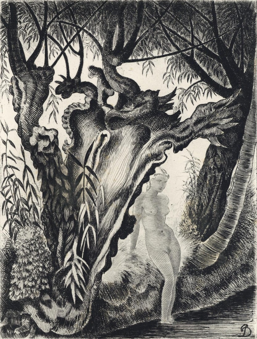 Pierre Dubreuil, Composition, Alternance, Limited Edition Etching (1 of 4)