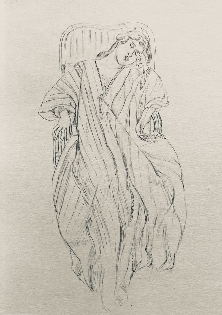 Henri Matisse, Composition (Dutel 3), Dessins de Henri-Matisse, Limited Edition Lithograph: Lithograph on velin Lafuma paper. Unsigned and unnumbered. Paper Size: 10 x 8 inches. Excellent condition. Notes: From the album, Dessins de Henri-Matisse, 1925. Published by Editions des Quatre Chemi