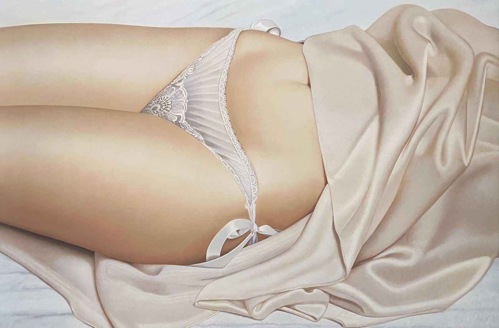 John Kacere, Illeana II, Limited Edition Lithograph: Lithograph on velin paper. Paper size: 23.5 x 31.5 inches. Excellent condition. Inscription: Hand signed and unnumbered, as issued. Notes: Published and printed by Galerie La Vigne, Paris, in an editi