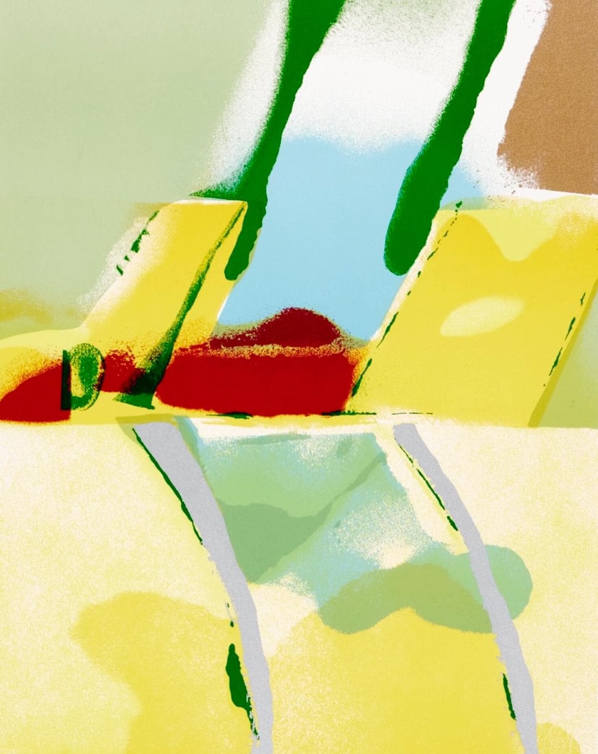 John Chamberlain, Flashback I, Limited Edition Lithograph (1 of 4)