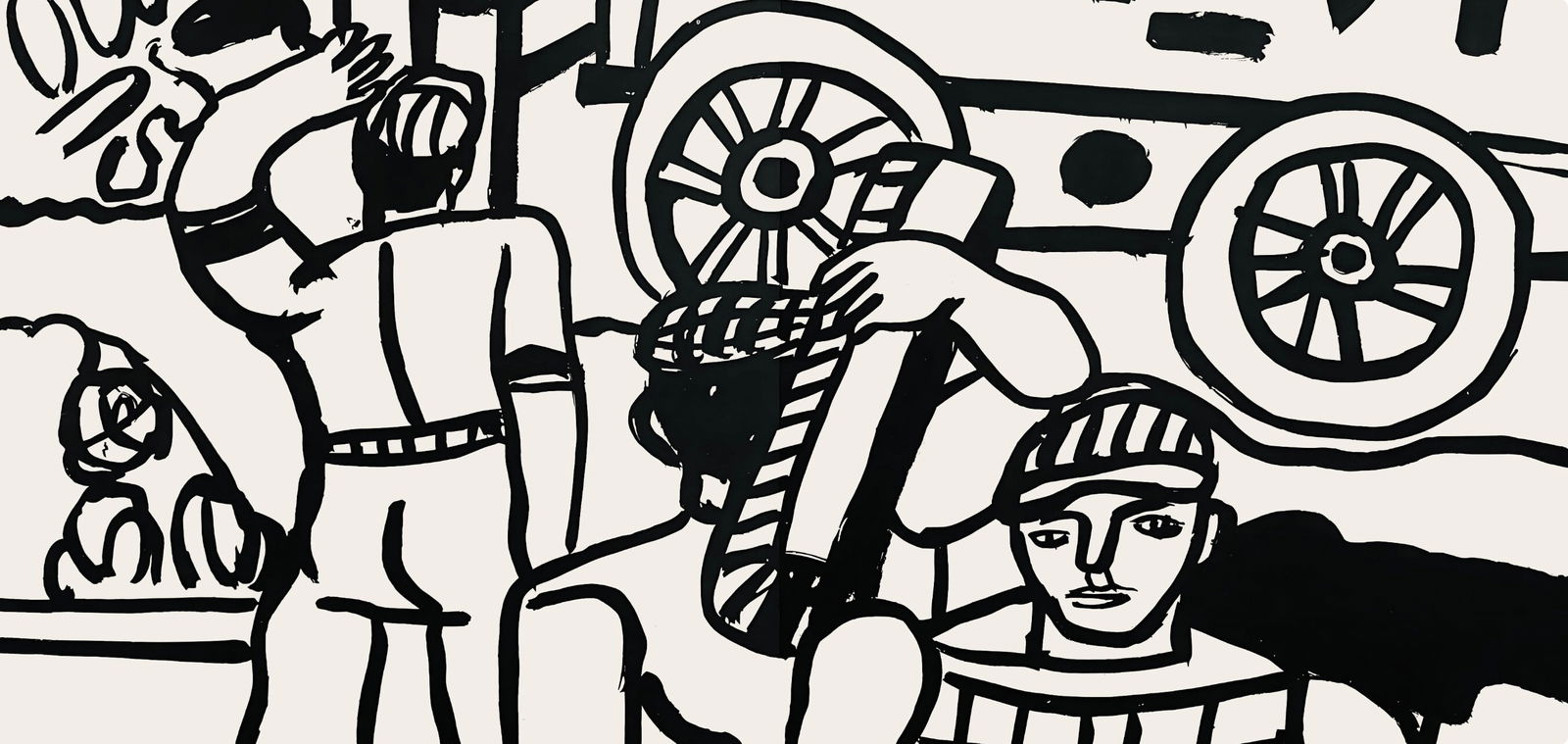 Fernand Leger, Composition, mes voyages - 2