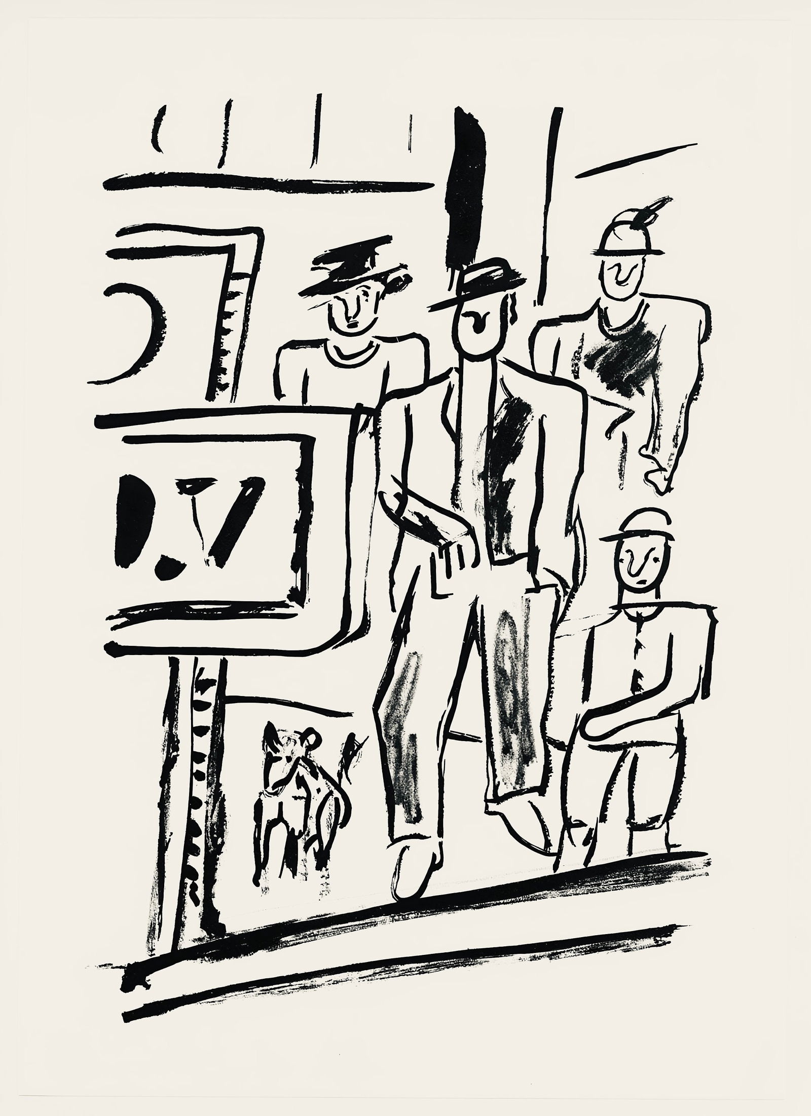 Fernand Leger, Composition, mes voyages - 4