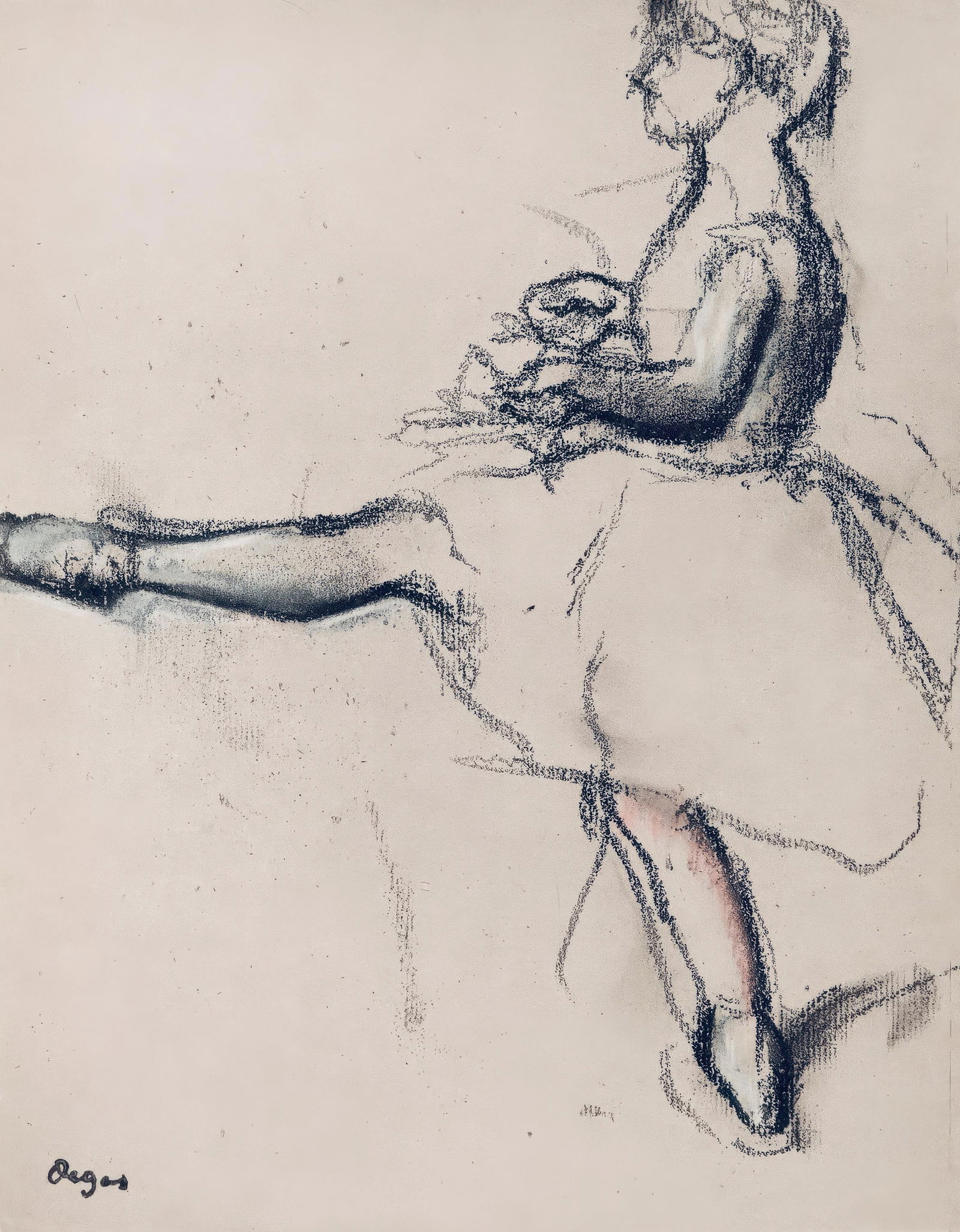 Edgar Degas, Dancer, from Dance Drawings, Limited Edition Engraving, 1936 (1 of 4)