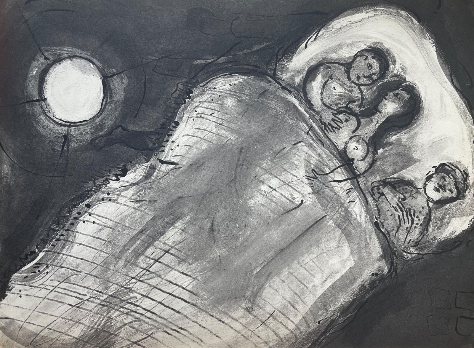 Marc Chagall, Composition, Contes de Boccace, Verve: Revue Artistique et Litteraire, Limited Edition (1 of 4)